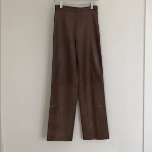 Loewe lambskin pants